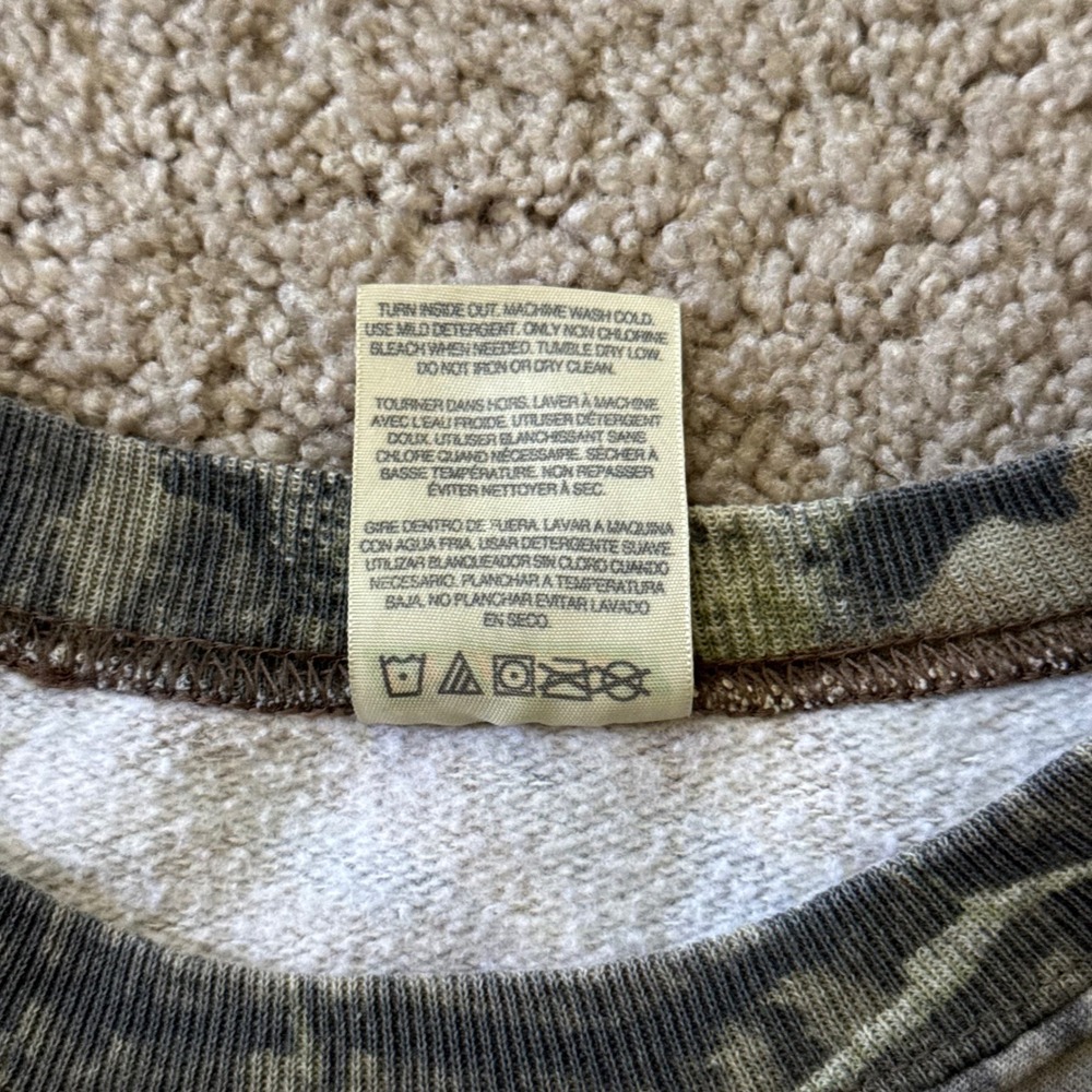 vintage y2k Mossy oak camo crewneck size XL - Picture 3 of 6